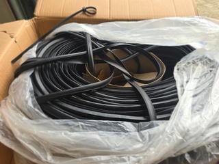 Raamrubber T.B.V. Aluminium Ramen EPDM, op rol